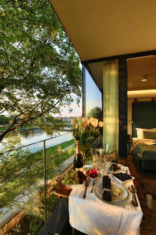 Vistula Boutique Apartments Cracovia Esterno foto