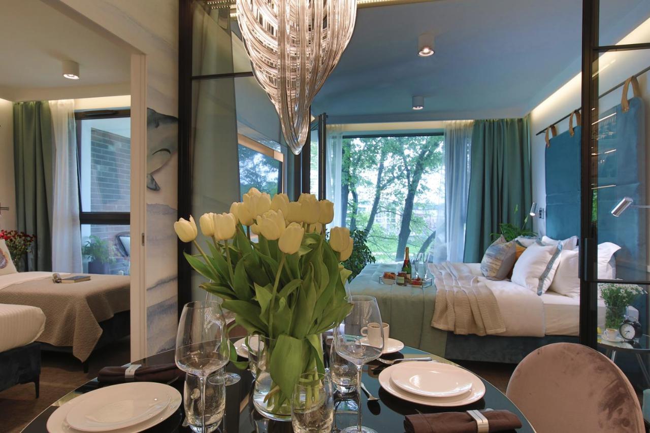 Vistula Boutique Apartments Cracovia Esterno foto